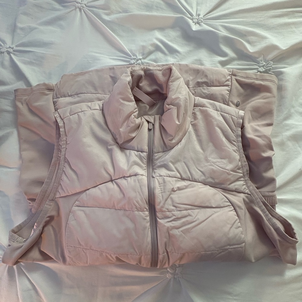 Lululemon Women's Pink Puffer Vest